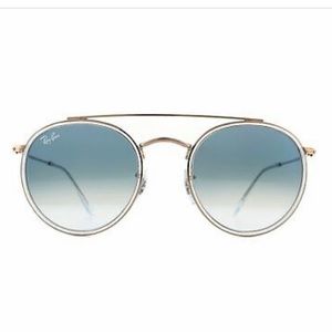Ray-Ban Sunglasses, RB3647N Round Double Bridge
